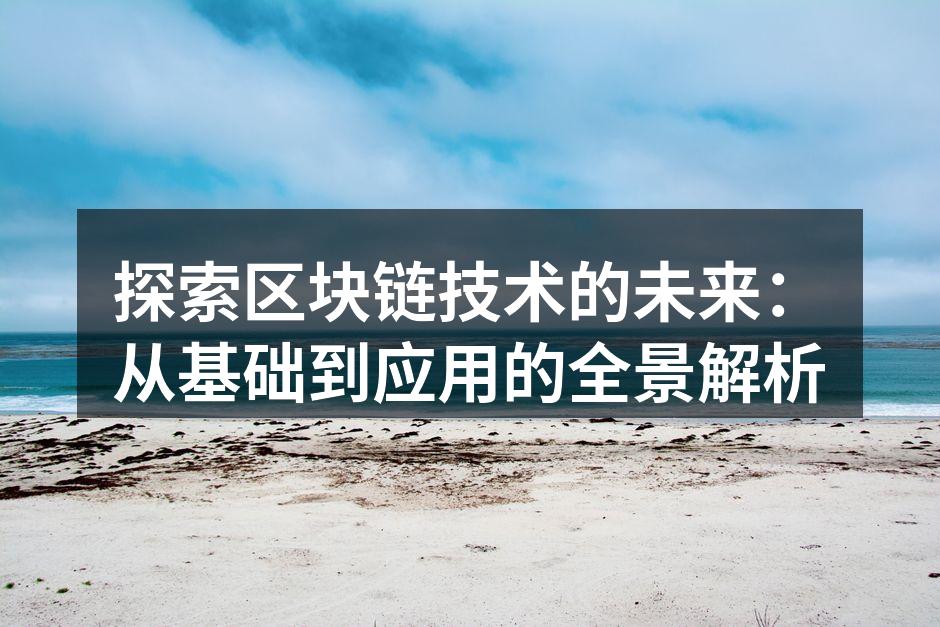 探索区块链技术的未来：从基础到应用的全景